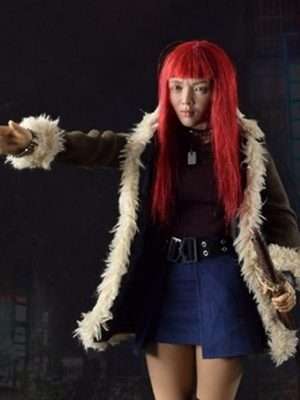 The Wolverine Yukio Shearling Coat