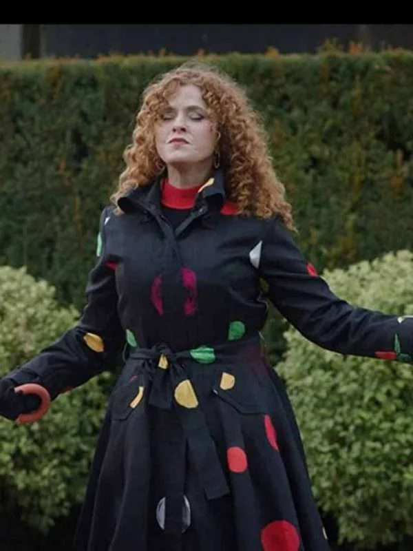 Zoey’s Extraordinary Playlist Bernadette Peters Coat - Image 2