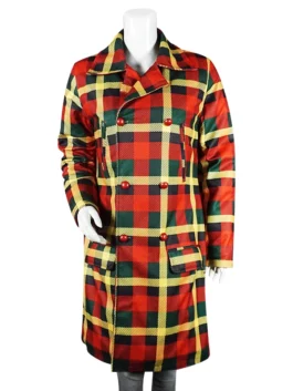 Emily In Paris Emily Cooper Checked Coat