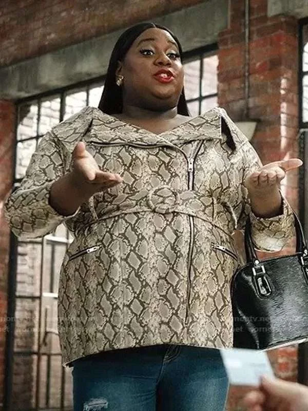 Zoey’s Extraordinary Playlist Mo Snake Skin Dress