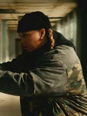 The Equalizer S02 Robyn McCall Camo Denim Jacket