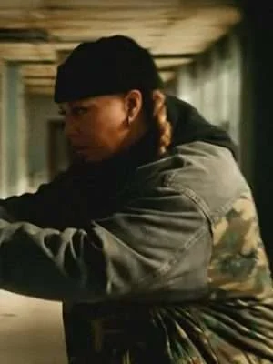 The Equalizer S02 Robyn McCall Camo Denim Jacket