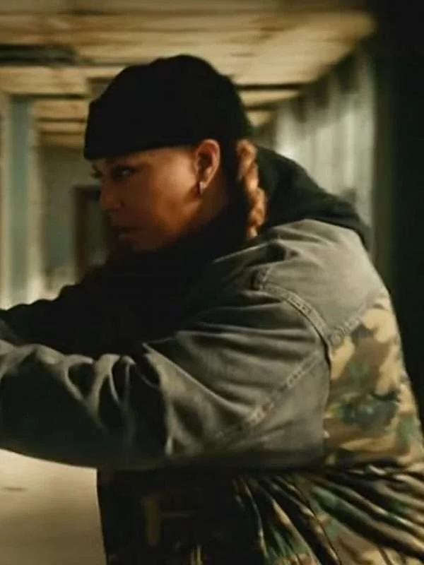 The Equalizer S02 Robyn McCall Camo Denim Jacket