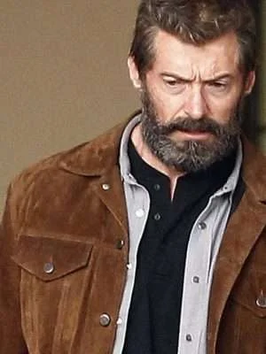 X-Men Wolverine Logan Suede Jacket