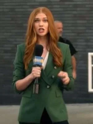Alternative view of 9-1-1 Taylor Kelly Green Blazer