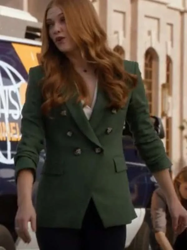 9-1-1 Taylor Kelly Green Blazer