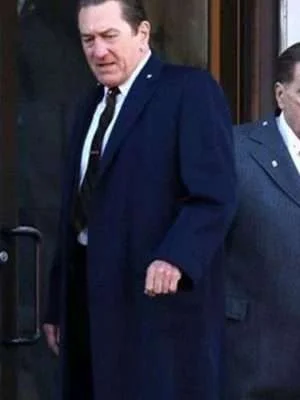 Alternative view of The Irishman Frank Sheeran Blue Coat