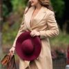 A Castle For Christmas Brooke Shields Trench Coat