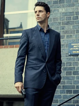 Matthew Goode A Discovery of Witches Suiting Blue Blazer