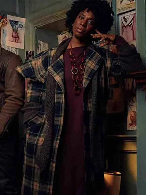 A Discovery Of Witches Agatha Wilson Plaid Coat
