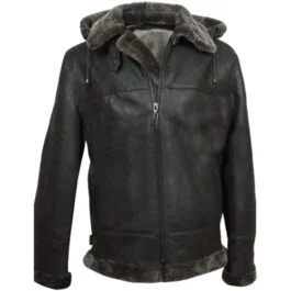 Aviator shearling fur Jacket