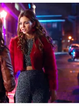 Afterlife of the Party Victoria Justice Jacket back