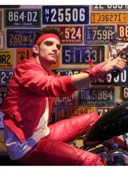 Agents of Shield Deke Shaw Red Jacke back