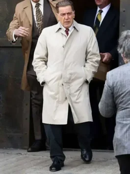Al Pacino Jimmy Hoffa White Coat from The Irishman Movie