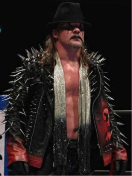 All Elite Wrestling Chris Jericho Jacket Spikes