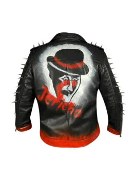 All Elite Wrestling Chris Jericho Jacket With Spikes 