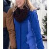 Amazing Winter Romance Jessy Schram Blue Jacket
