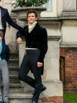 Bridgerton Anthony Bridgerton Velvet Tailcoat