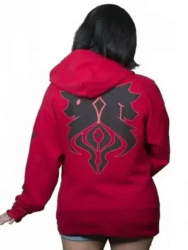 Aphmau Aaron Lycan Hoodie back