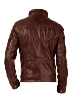Arrow John Diggle Brown Jacket back