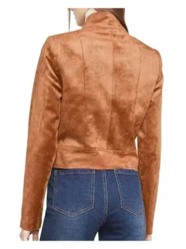 Arrow S06 Juliana Harkavy Brown Jacket back