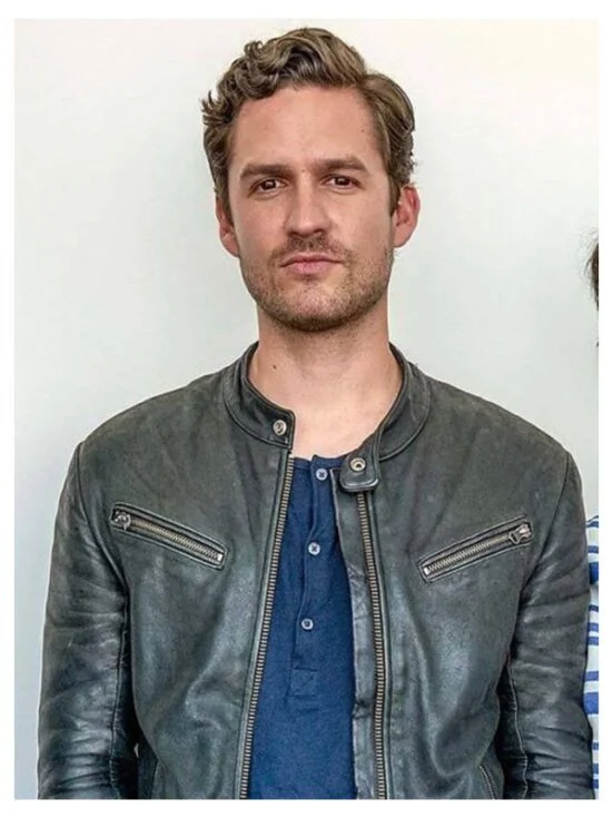 Alternative view of Fleabag Arsehole Guy Leather Jacket