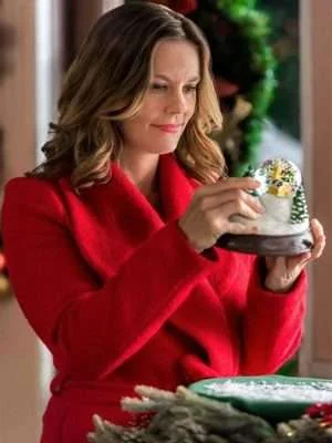 Christmas in Evergreen Ashley Williams Red Coat