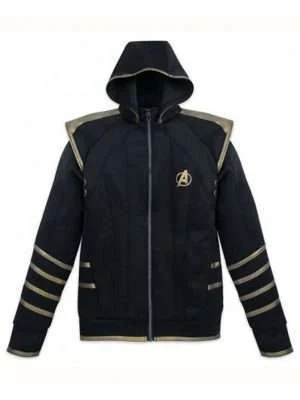 Hawkeye Avengers Endgame Black Hoodie