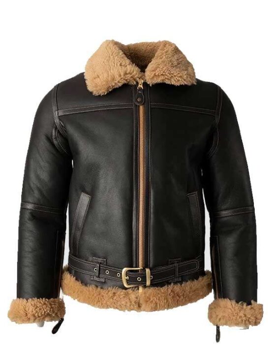 B3 Bomber Battle Shearling Jacket Sale