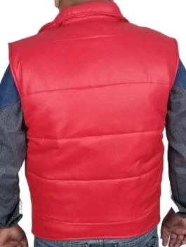 Back To The Future Michael J Fox Puffer Vest