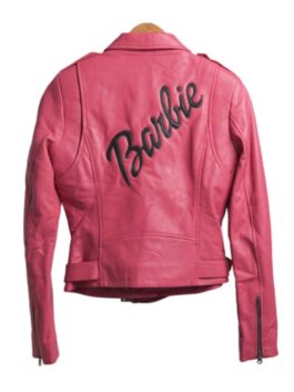 Barbie Doll Pink Leather Jacket