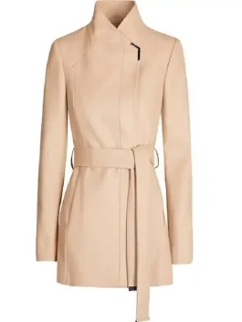 Batwoman Kara Danvers Tan Wrap Coat