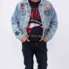 Grateful Dead Rose Denim Jacket