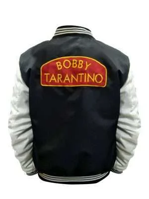 Alternative view of Bobby Tarantino Letterman Bomber Jacket