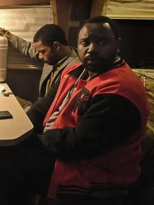 Alternative view of Atlanta Brian Tyree Henry Letterman Jacket