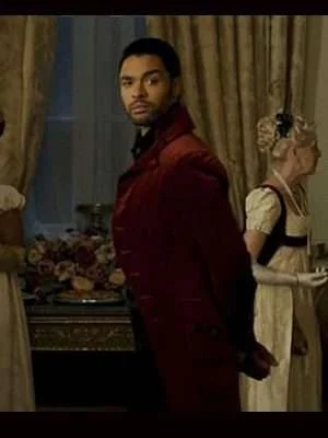 Simon Basset Bridgerton Red Tailcoat
