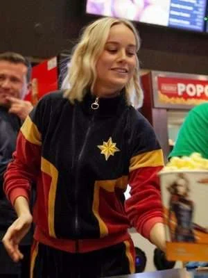 Brie Larson Captain Marvel Tracksuit