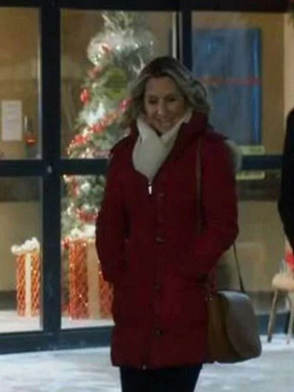 Candy Cane Christmas Phoebe Saunders Coat - Image 2