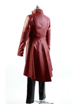 Captain America Civil War Wanda Maximoff Red Coat side pose