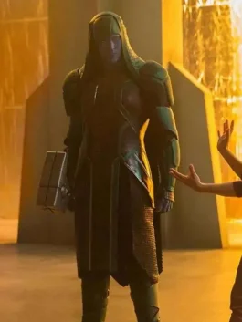 Captain Marvel Lee Pace Trench Coat