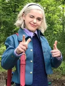 Chilling Adventures of Sabrina S03 Sabrina Spellman Blue Jacket