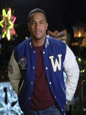 Christmas Comes Twice Michael Xavier Letterman Jacket