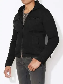 Clay Jensen 13 Reasons Why Hooded Jacket back