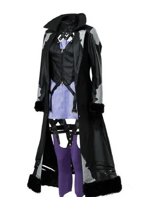 Code Vein Mia Karnstein Leather Coat