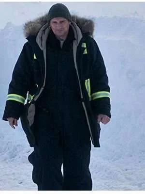 Nels Coxman Cold Pursuit Blue Coat