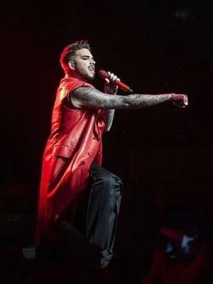Alternative view of Concert 2019 Adam Lambert Coat