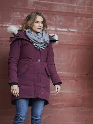 Cross Country Christmas Lina Gordon Parka Jacket