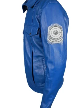 Dragon Ball Fighterz Blue Jacket side