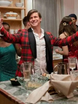 Edgar Dash & Lily Christmas Tuxedo Jacket