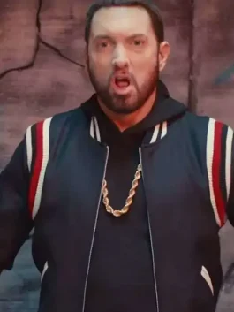 Godzilla Eminem Varsity Jacket